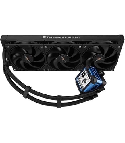 PC用ファン・クーラー THERMALRIGHT CORE VISION 360 BLACK X Core Vision 360 BLACK ARGB – Thermalright